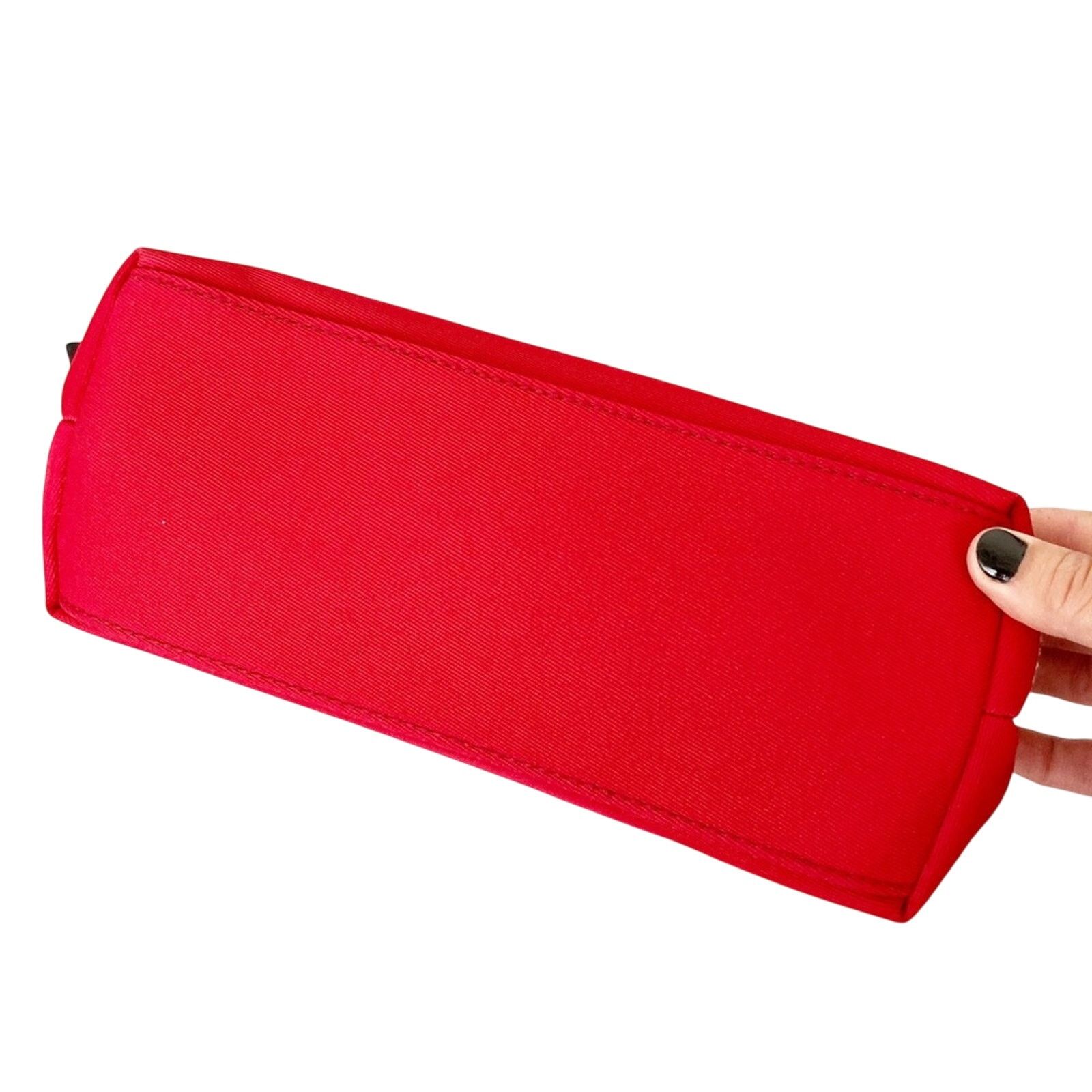 Tommy Hilfiger Tommy Hilfiger Red Y2K Mini Canvas Handbag Size ONE SIZE - 5 Thumbnail