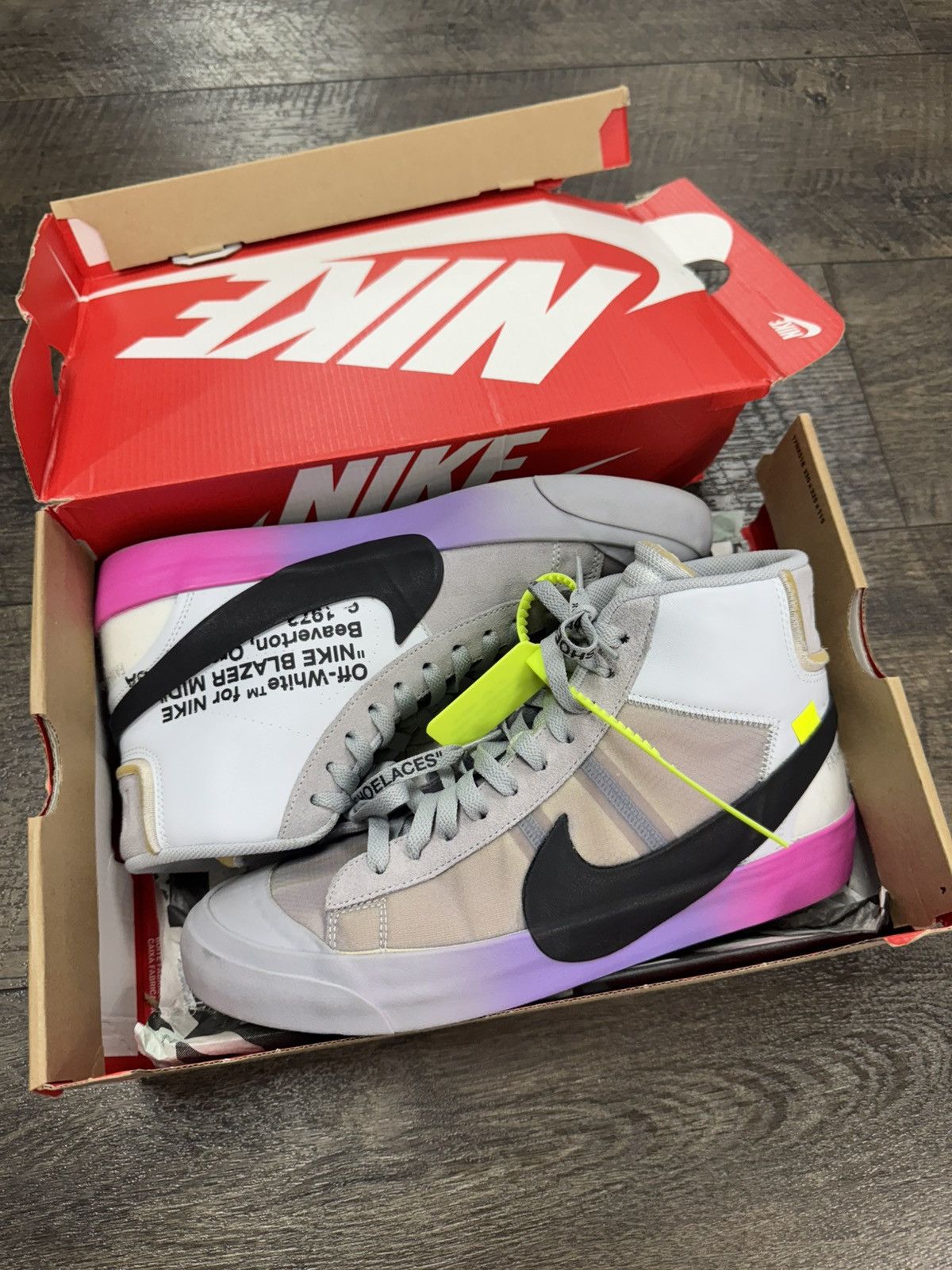 Nike × Off-White Serena Williams Blazer Studio Mid ‘Queen’ (10) Size US 10 / EU 43 - 1 Thumbnail