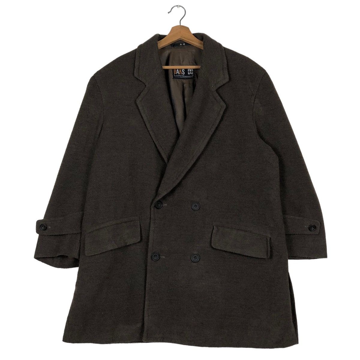 Japanese Brand 🔥Vintage Wool Double Breast Jacket Belt Daks London Size US L / EU 52-54 / 3 - 1 Thumbnail