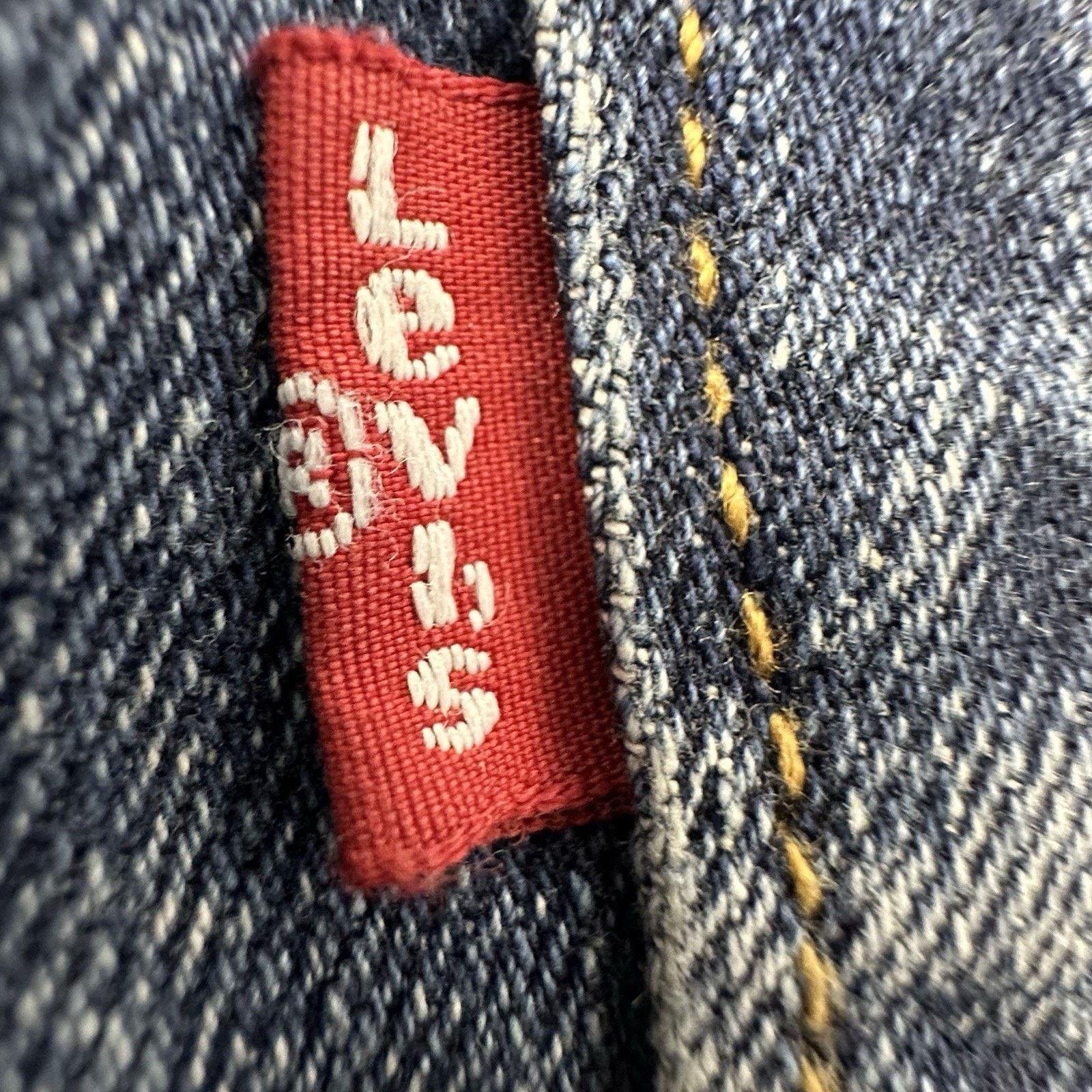 Levi's Levis 514 Straight Leg Men's 38x32 Medium Wash Blue jeans Size US 38 / EU 54 - 11 Thumbnail