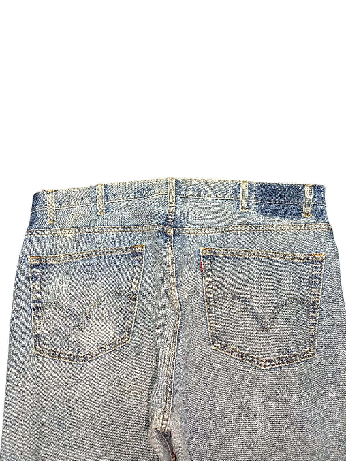 Levi's Vintage 90s Levis 505 Ripped Distressed Baggy Jeans Size 40" / US 18 - 4 Thumbnail