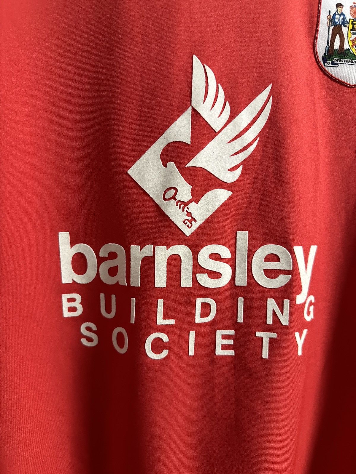 Vintage Rare Vintage Long-Sleeve Jako Barnsley Perrys Austin Size US L / EU 52-54 / 3 - 4 Thumbnail