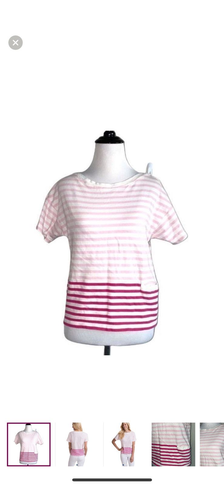 Vineyard Vines Vineyard vines XS mixed stripe pocket tee Size XS / US 0-2 / IT 36-38 - 1 Thumbnail