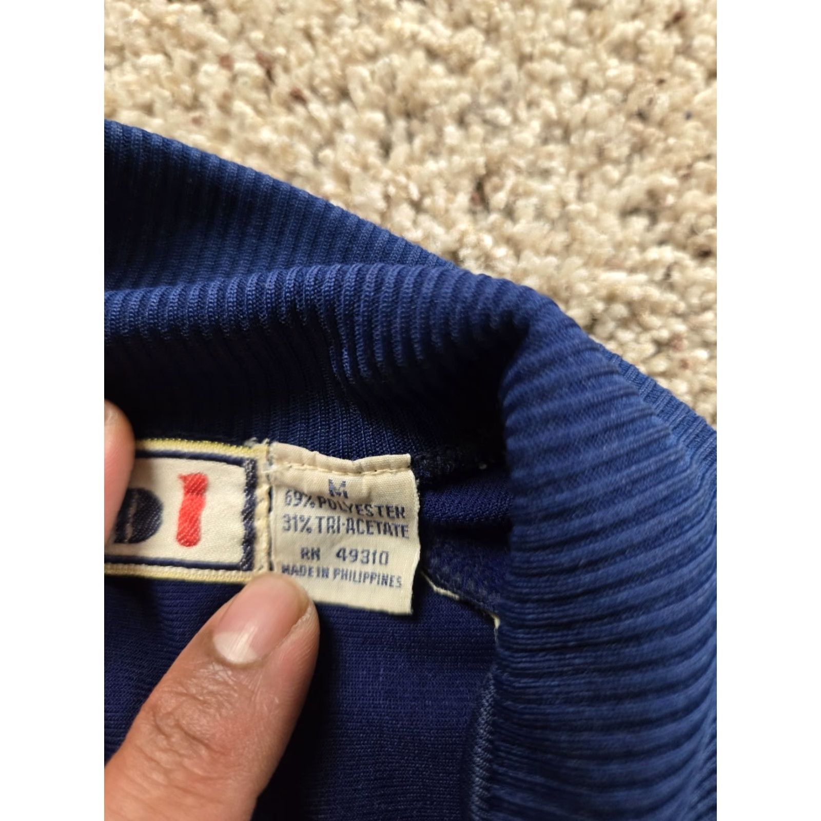 Vintage VINTAGE Todd 1 Track Jacket Mens Medium Blue Full Zip Long Sleeve 80s Size US S / EU 44-46 / 1 - 6 Thumbnail