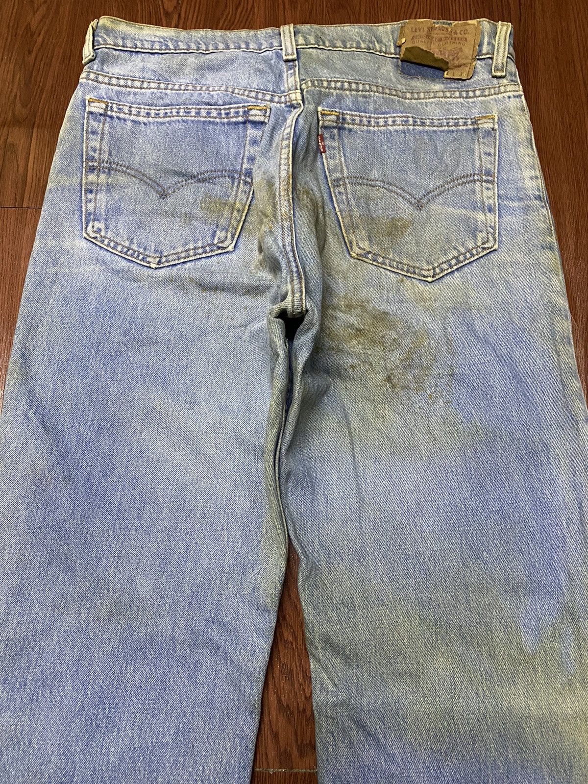 Levi's Vintage Clothing Vintage Levis515 Grunge Style Distressed Loose Jeans Size US 33 - 4 Thumbnail