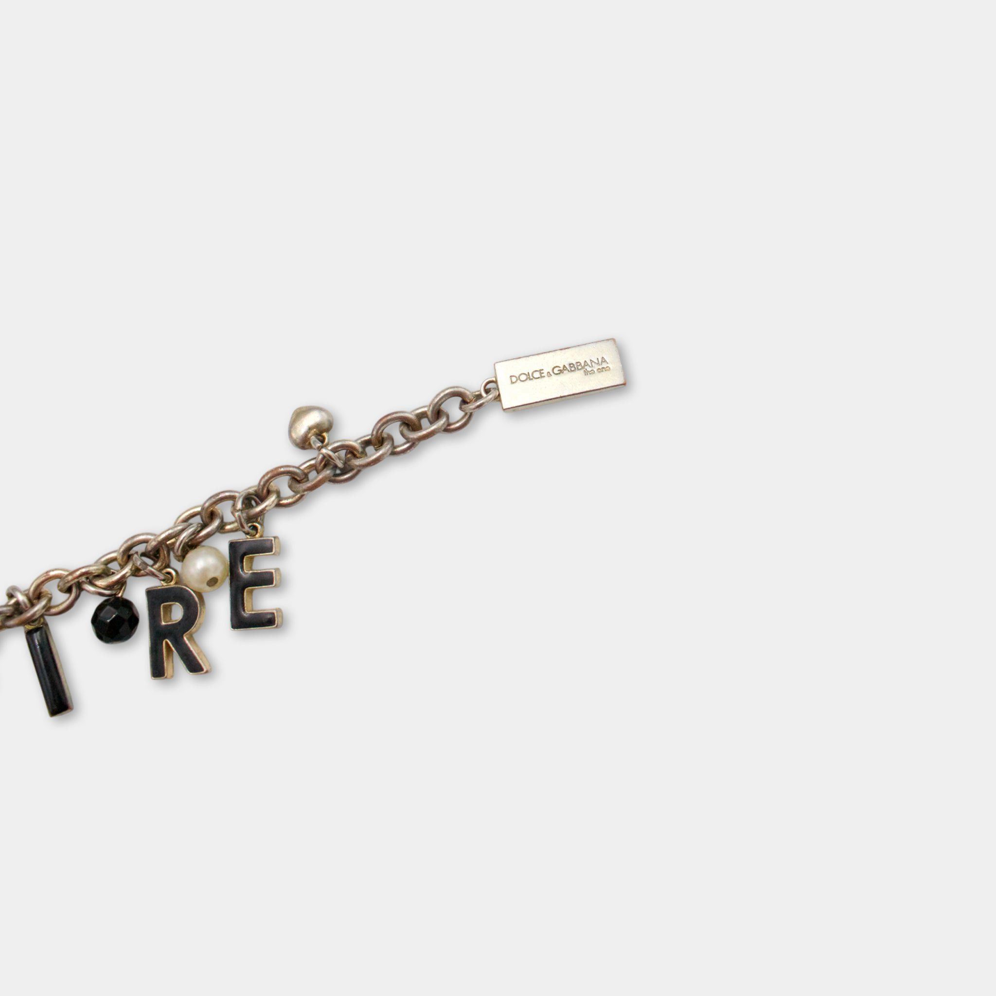 Dolce & Gabbana Dolce & Gabbana Golden Desire Bracelet Size ONE SIZE - 3 Thumbnail