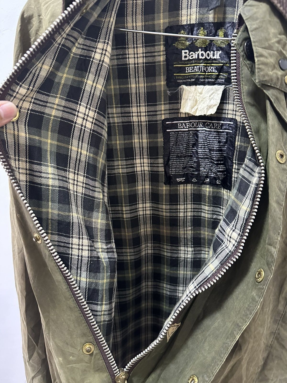Barbour Barbour Beaufort Waxed Hunting Jacket Design Size US M / EU 48-50 / 2 - 5 Thumbnail