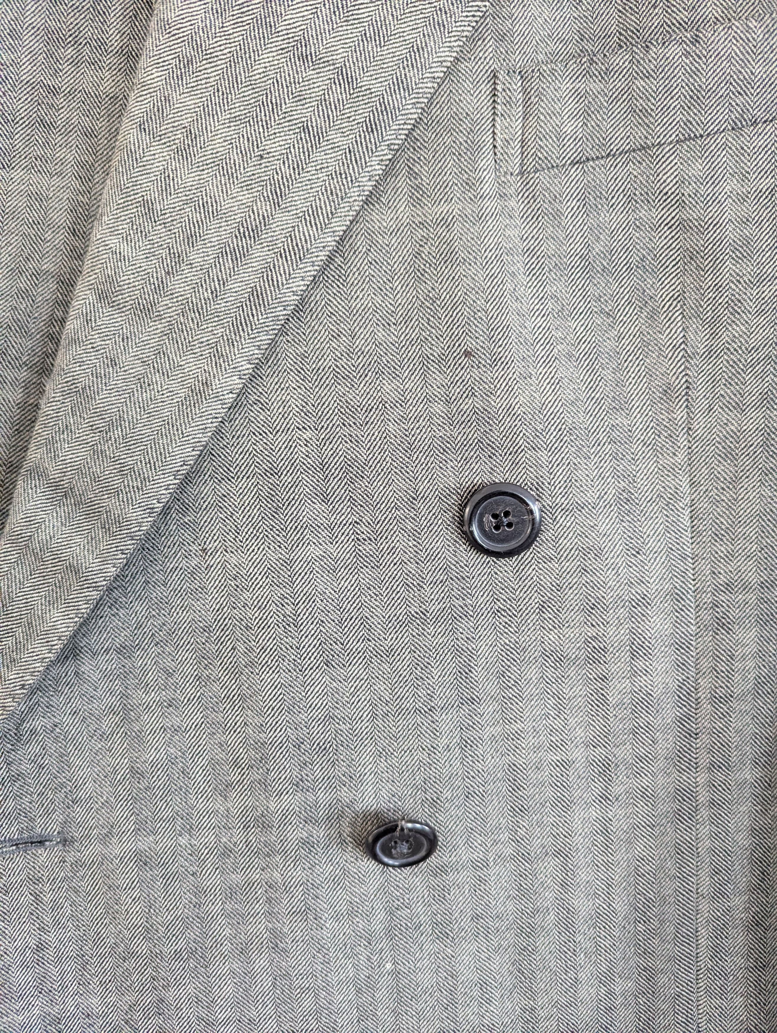 Polo Ralph Lauren Vintage Double Brested Suit Size 44L - 7 Thumbnail