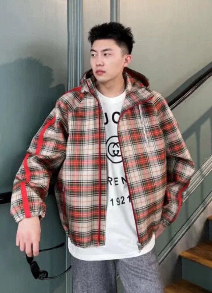 Gucci Gucci Double-sided plaid old flower full-print jacket 2501- Size US S / EU 44-46 / 1 - 7 Thumbnail