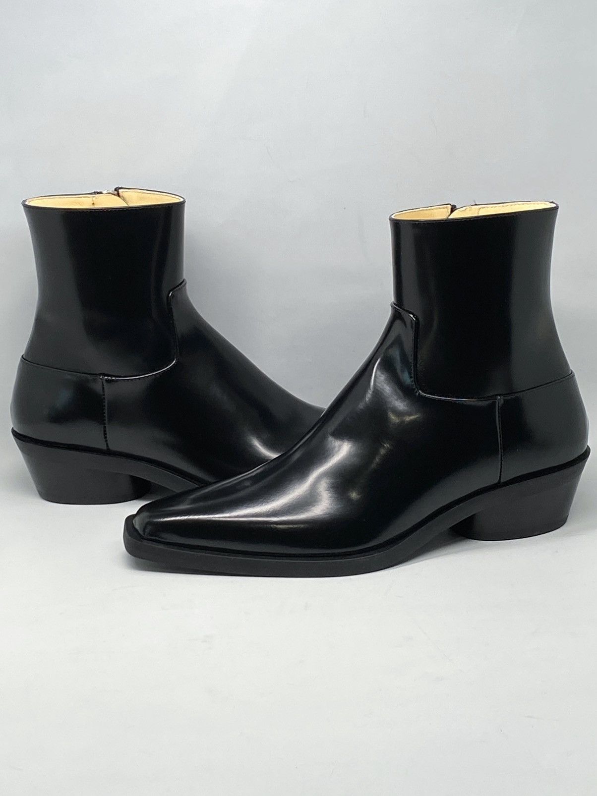 Proenza Schouler Proenza Schouler Bronco 40MM Calfskin Ankle Boots size 37.5 Size US 7.5 / IT 37.5 - 4 Thumbnail