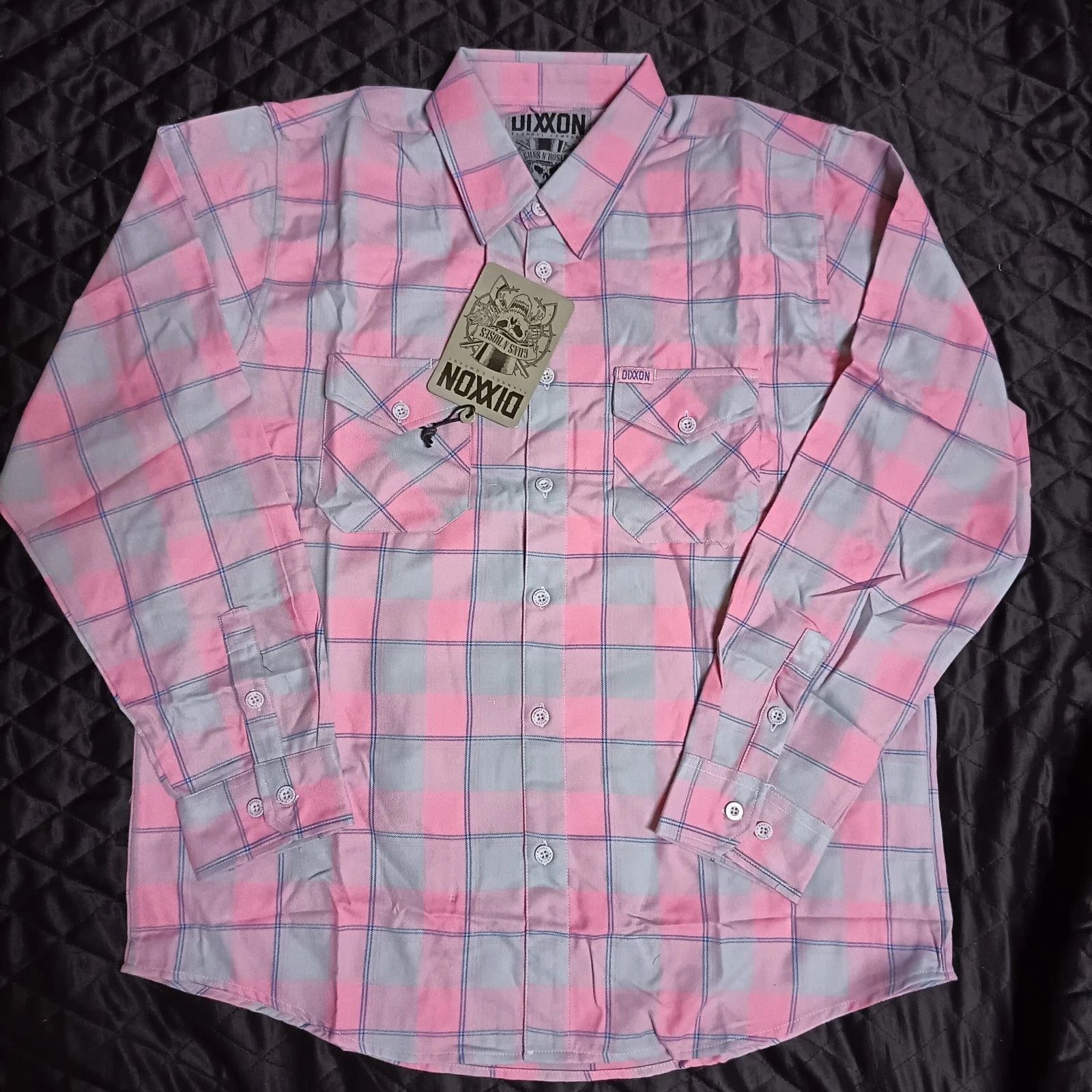 Dixxon Dixxon Guns N Roses Welcome To The Jungle Flannel Shirt Size US XL / EU 56 / 4 - 2 Thumbnail