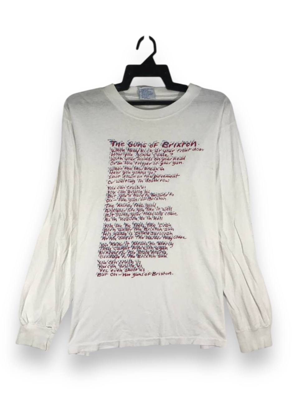 vintage the clash the guns of brixton song punk