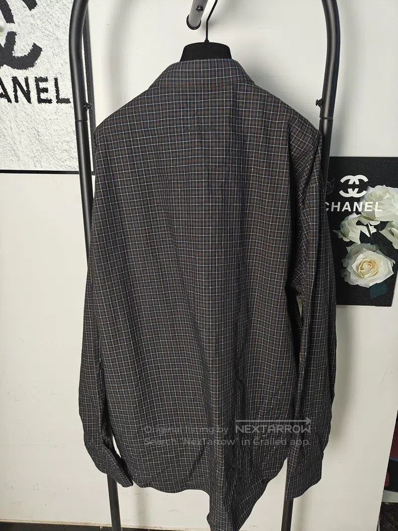 Balenciaga Balenciaga Embroidered Logo Shirt Size US S / EU 44-46 / 1 - 2 Thumbnail