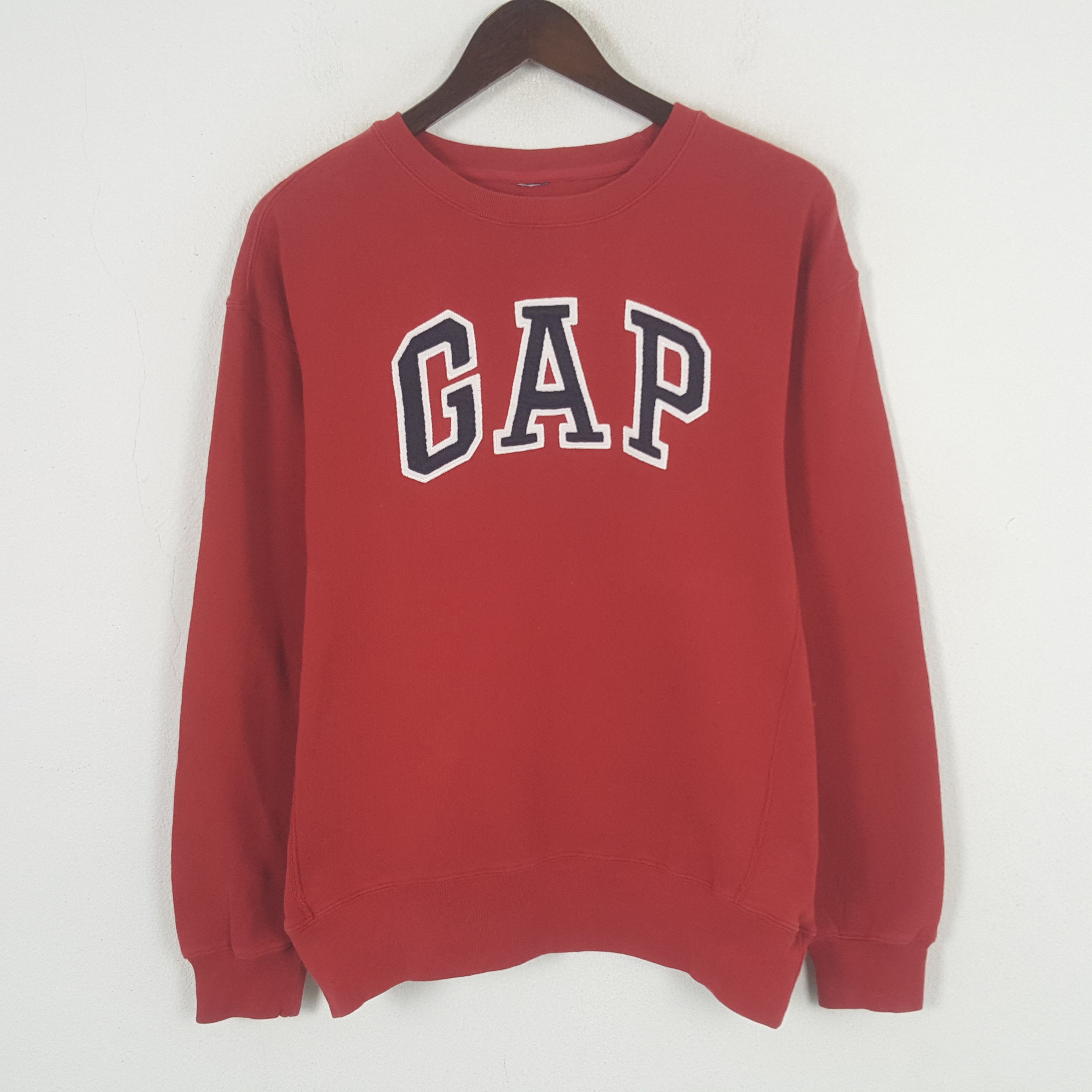 Gap × Vintage Vintage GAP Big Logo Sweatshirt Size US M / EU 48-50 / 2 - 1 Thumbnail