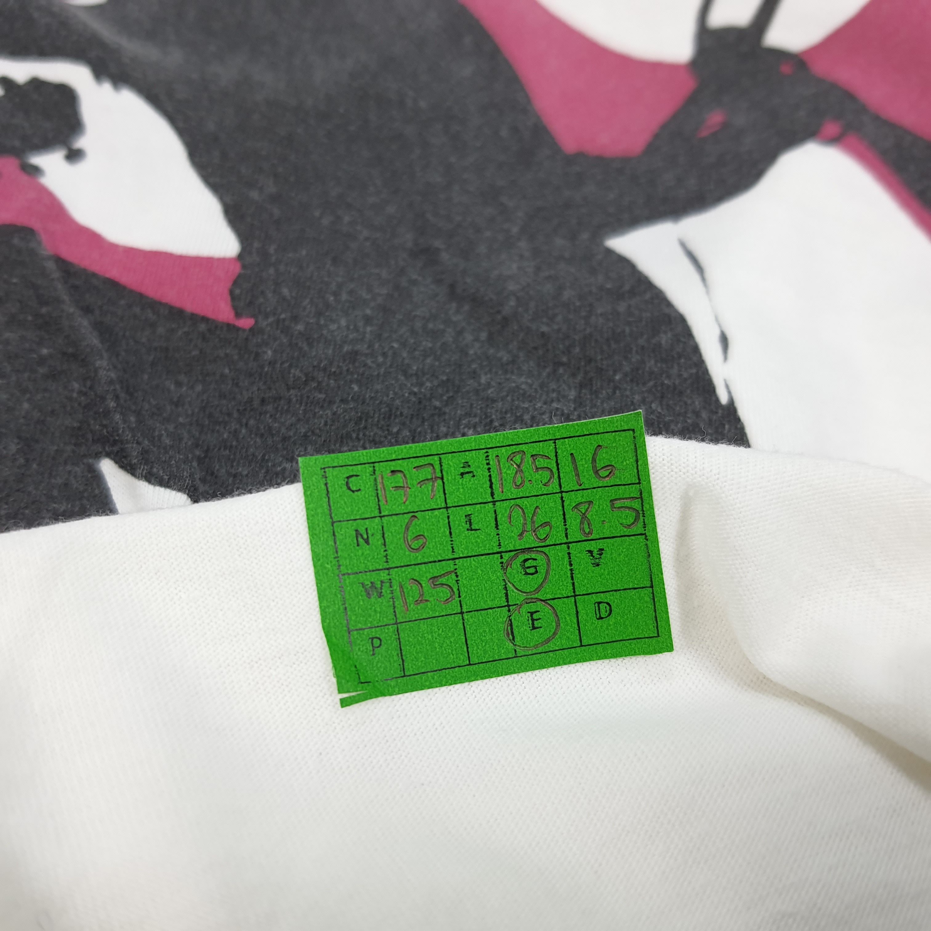 Hysteric Glamour × Japanese Brand × Vintage Vintage Andy Warhol by Hysteric Glamour Silhouette Tshirt l Size US S / EU 44-46 / 1 - 9 Thumbnail