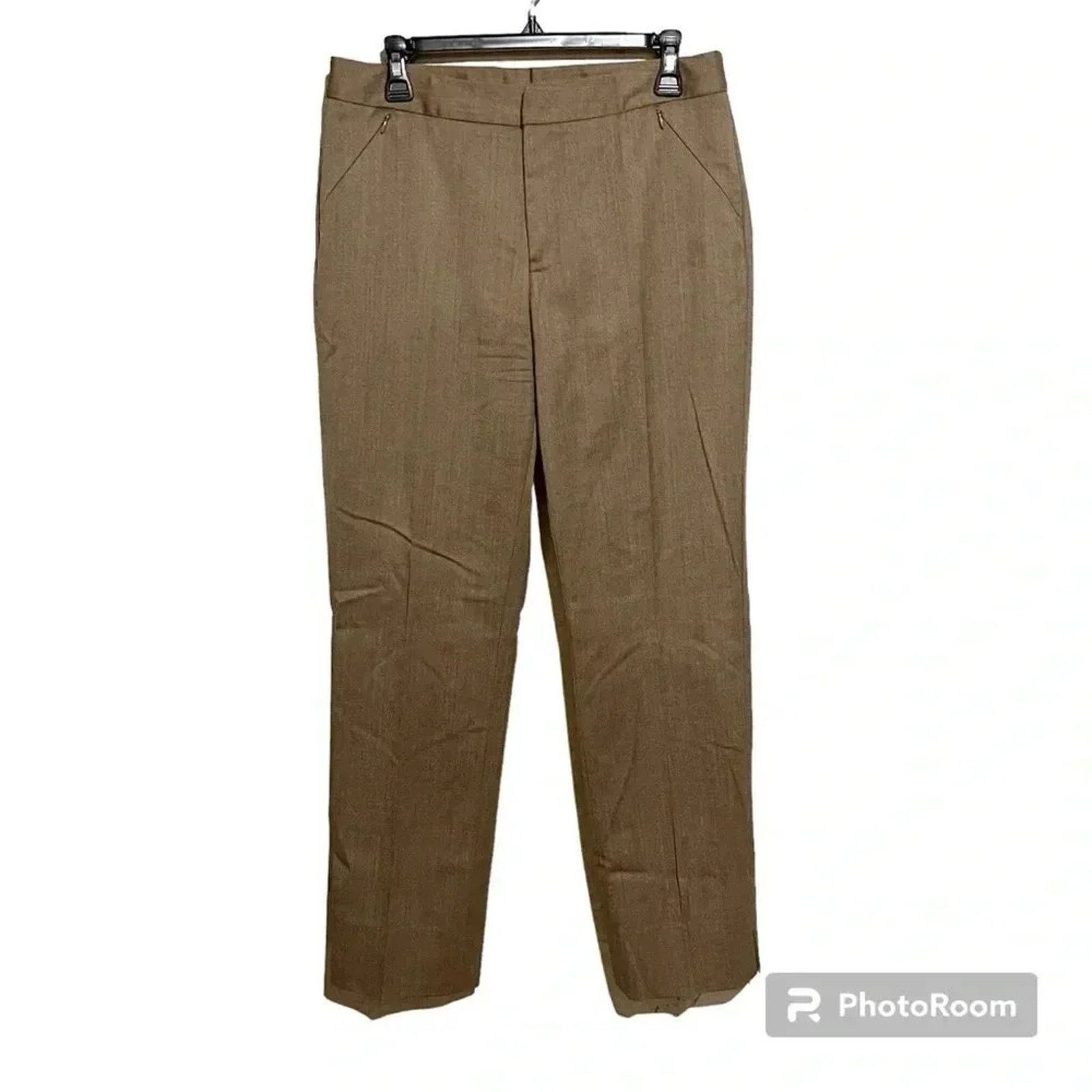 Barry Bricken Barry Bricken bbzipper Bacall Trousers Brown Wool Size 8 Size 30" / US 8 / IT 44 - 1 Thumbnail