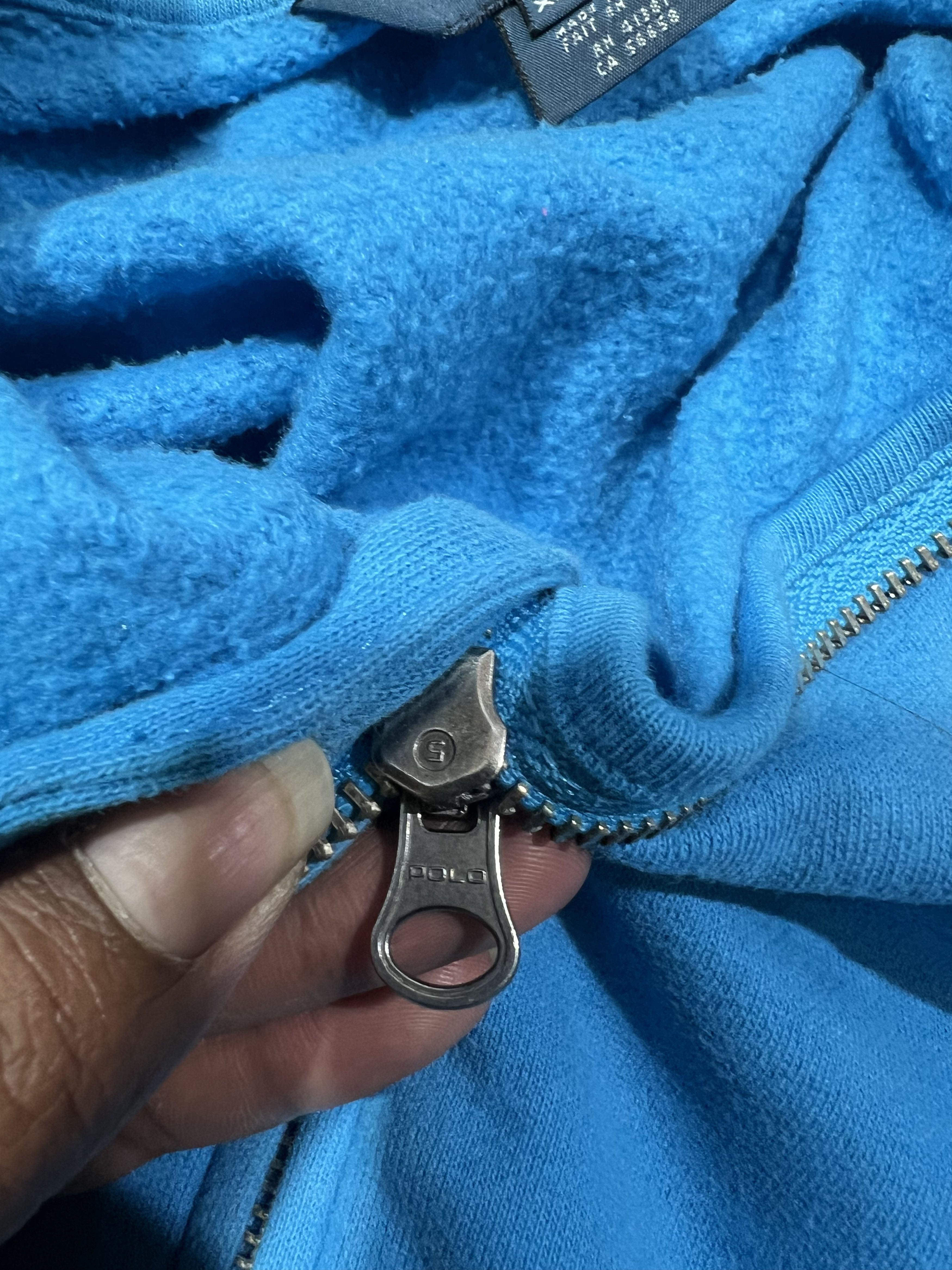 Polo Ralph Lauren 2000s Archival Polo Ralph Lauren Plaid Fur Zip y2k Lgb Ifsix Size US M / EU 48-50 / 2 - 5 Thumbnail