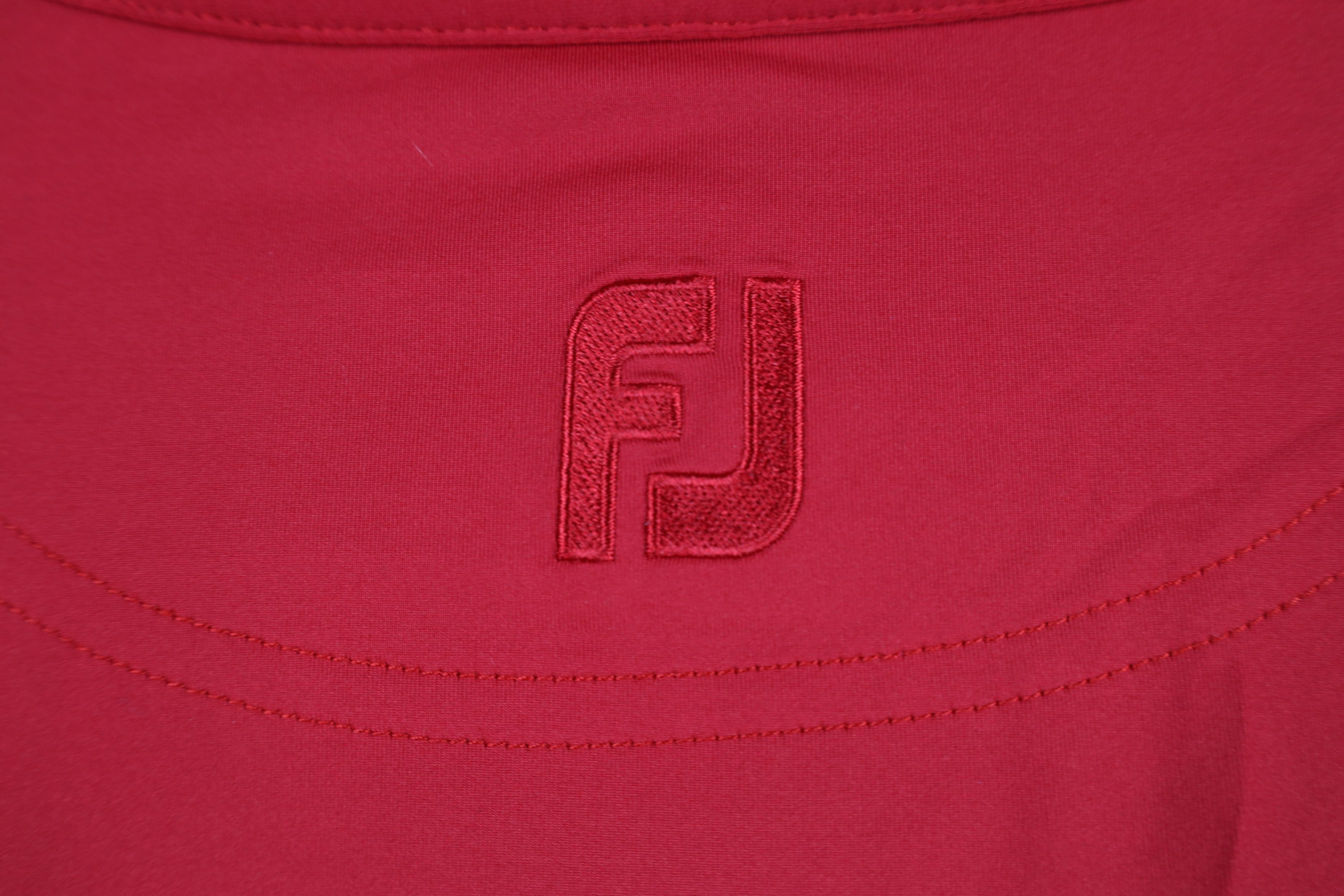 Footjoy × Vintage FootJoy Police Department Swat Golf Stretch Polo Shirt Red Size US XL / EU 56 / 4 - 9 Thumbnail
