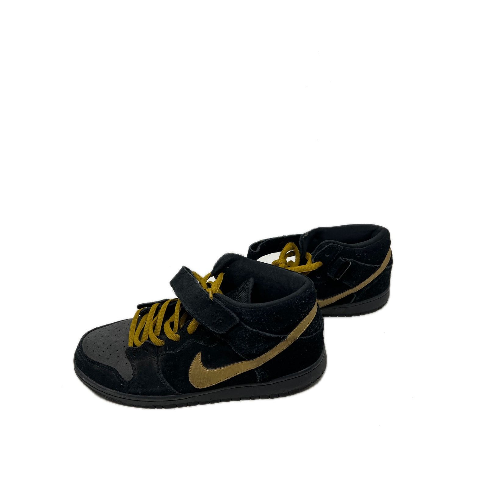 Nike Nike SB Dunk Mid Obsidian Metallic Gold Mens 9.5 Size US 9.5 / EU 42-43 - 2 Thumbnail