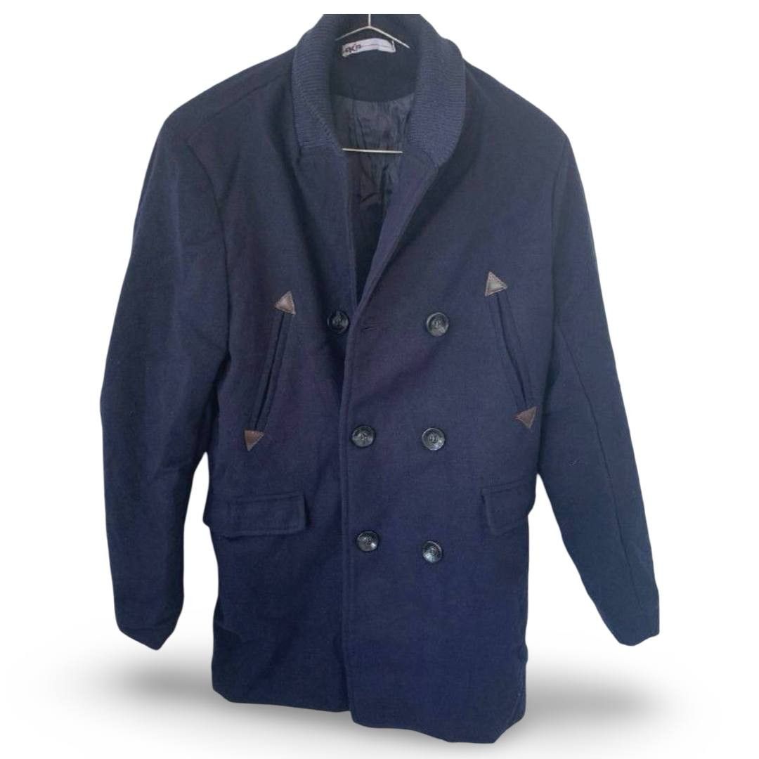 Vintage VTG double-breasted coat #1405 Size US M / EU 48-50 / 2 - 1 Thumbnail