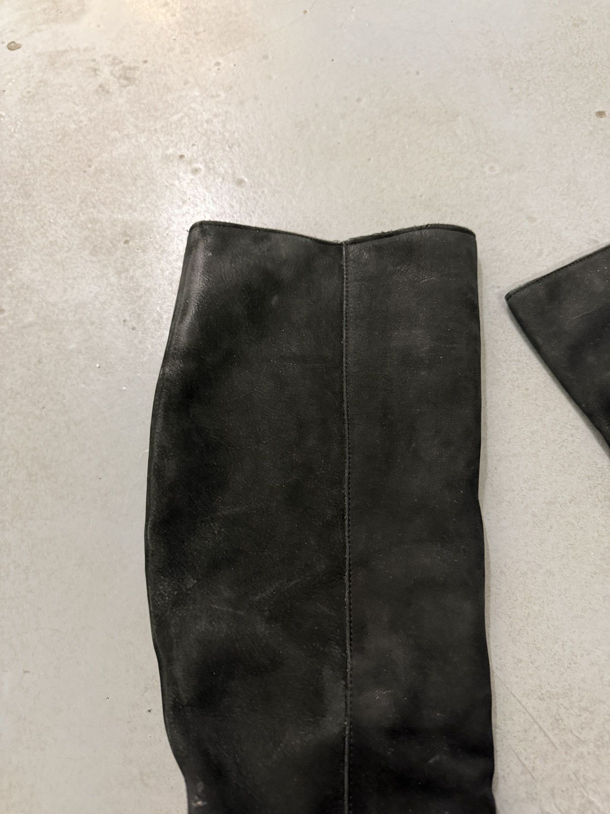 Marithe + Francois Girbaud Marithé François Girbaud Tall Leather Boots Size US 8 / IT 38 - 8 Thumbnail