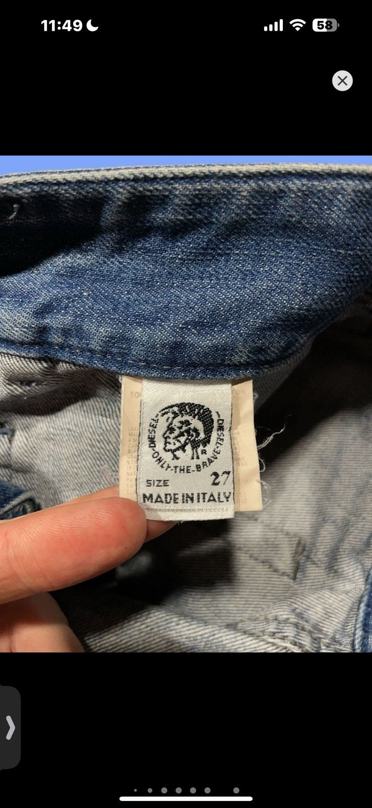 Diesel × Hysteric Glamour × If Six Was Nine Y2K Opium LGB style Diesel Distressed Denim Jeans Size 27" / US 4 / IT 40 - 9 Thumbnail