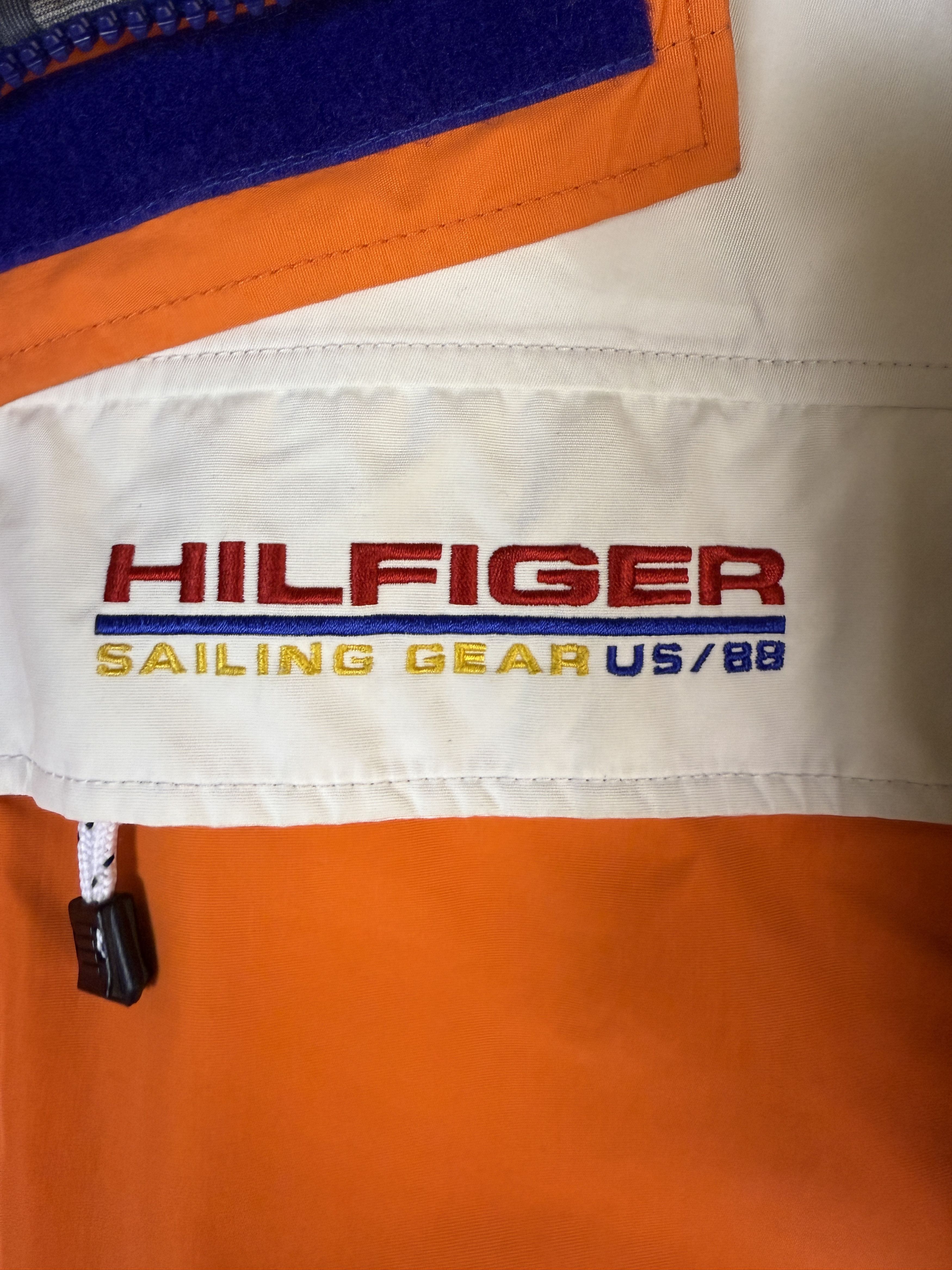 Tommy Hilfiger Tommy Hilfiger Vintage 90's Kevlar Majo Tech Sailing Jacket Size US S / EU 44-46 / 1 - 4 Thumbnail