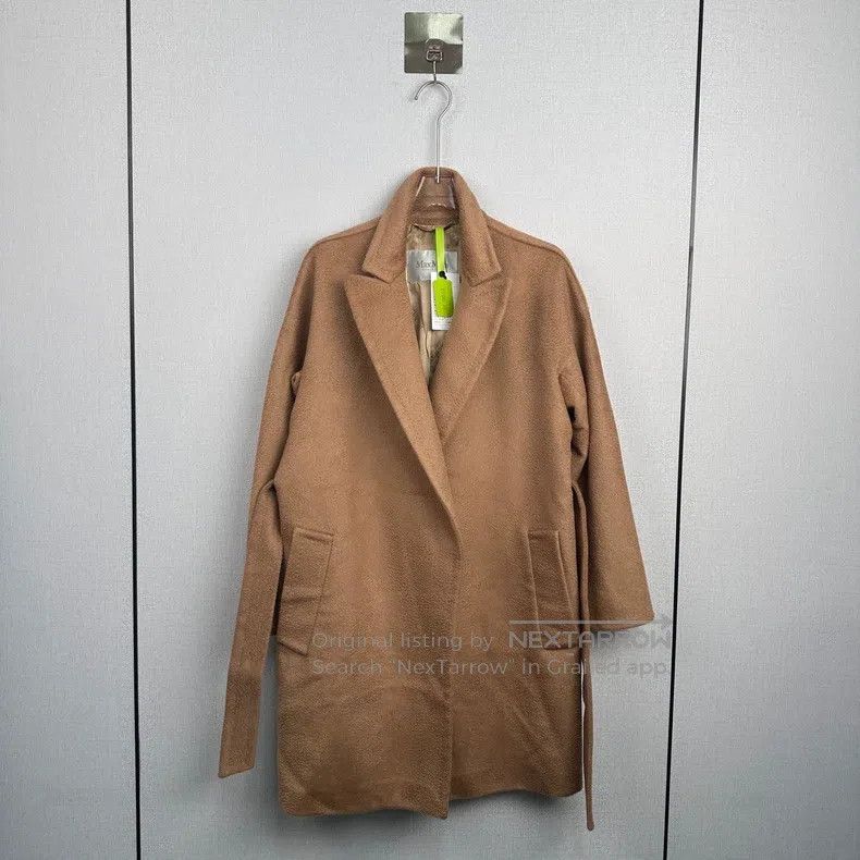Max Mara Max Mara Camel Fleece Bathrobe Coat Size S / US 4 / IT 40 - 1 Thumbnail
