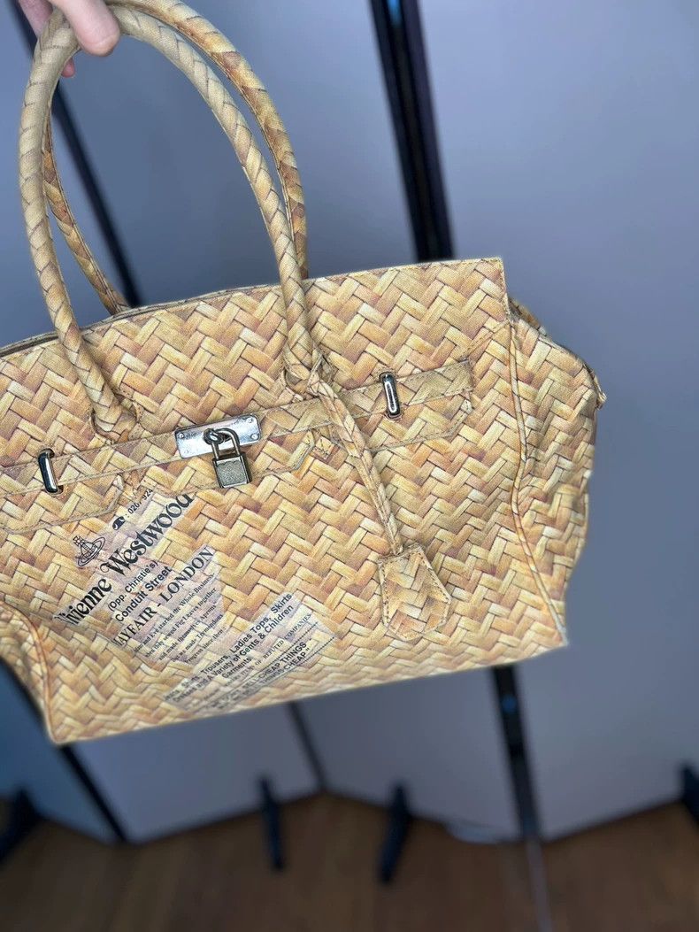 Vivienne Westwood Vivienne Westwood size os Limited Edition Birkin Woven Prin Size ONE SIZE - 2 Thumbnail