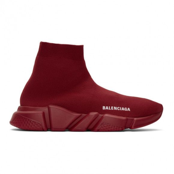 Balenciaga o1la1rc1a1023 Speed 2.0 Lt K.Recy/Sole Monoc Dark Burgundy ...