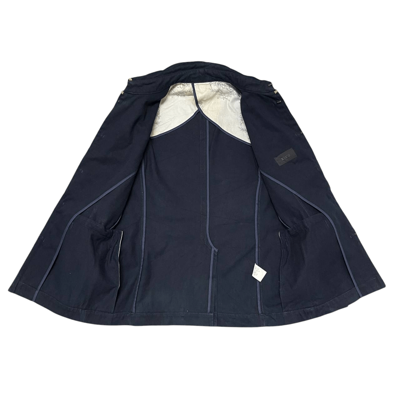 Japanese Brand Vintage Rico Gold Button Jacket Made in Japan Size US S / EU 44-46 / 1 - 8 Thumbnail