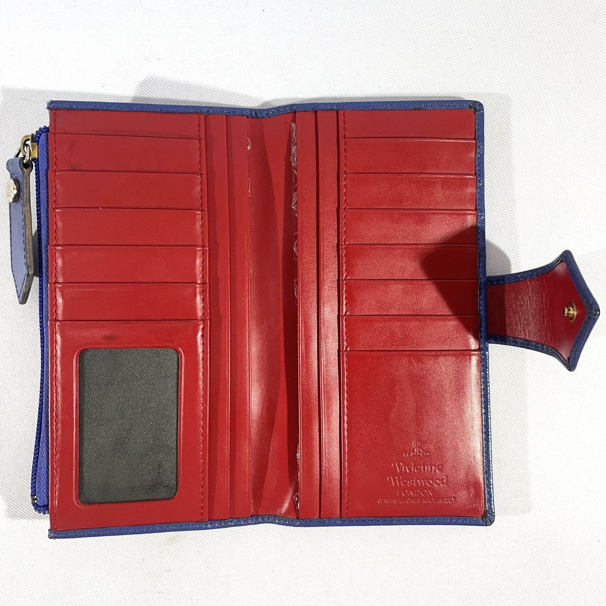 Vivienne Westwood Saffiano Bifold Orb Long Wallet Size ONE SIZE - 5 Thumbnail