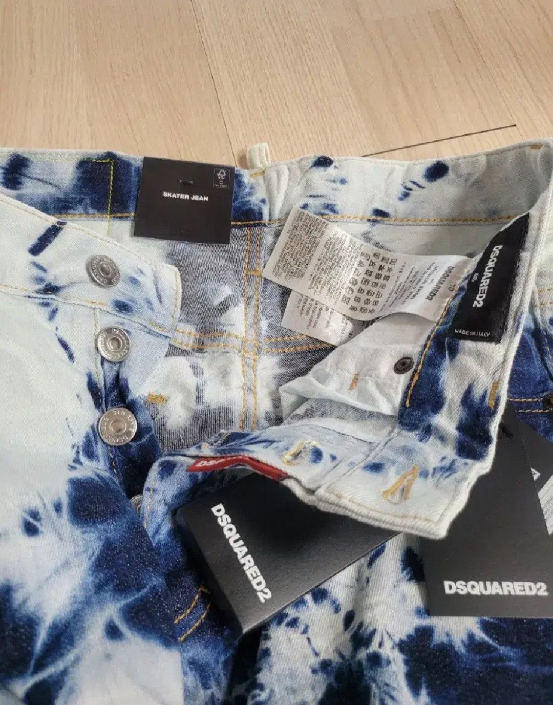 Dsquared2 Dsquared2 BLUE Skater jeans S71LB1176 S30342 470 size48 Size US 32 / EU 48 - 1 Thumbnail