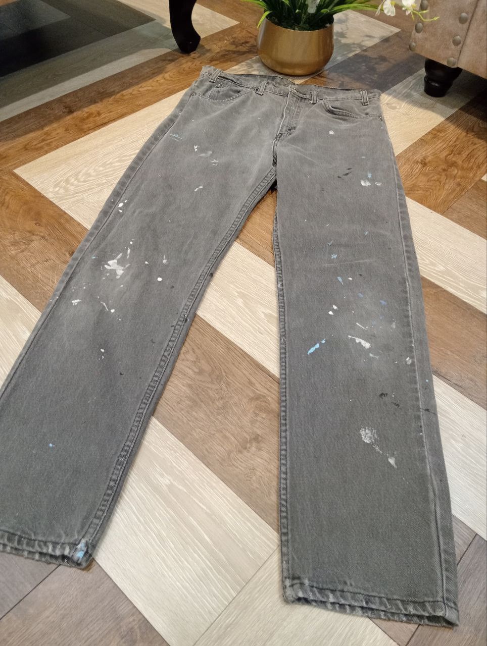 Levi's Vintage Clothing LEVI'S VINTAGE 505 BLACK JEANS - SIZE 32 Size US 32 / EU 48 - 3 Thumbnail