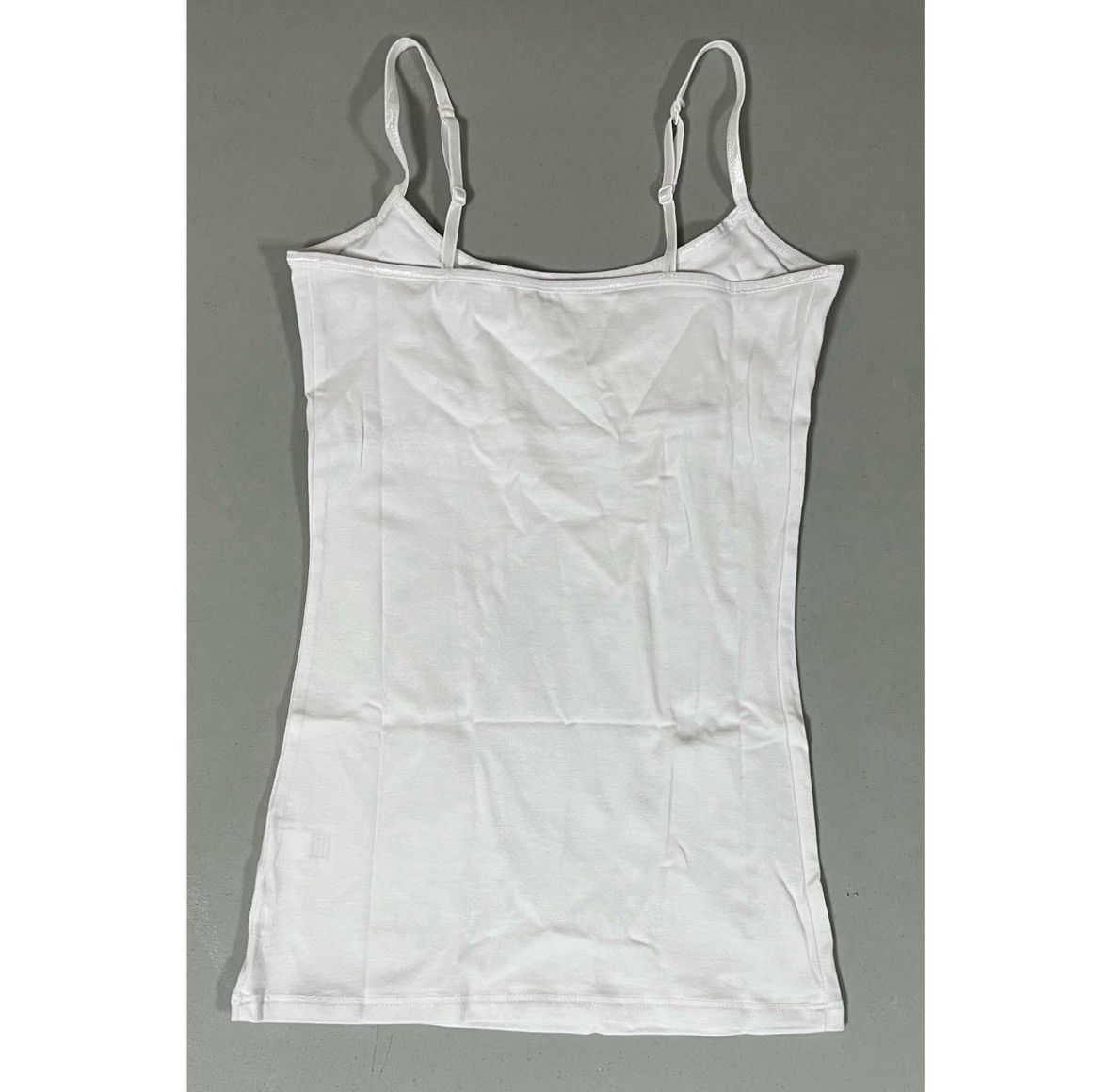 Sonoma SO White Shelf-Bra Cami Camisole Tank Top Shirt Size XS 🤍 Size XS / US 0-2 / IT 36-38 - 3 Thumbnail
