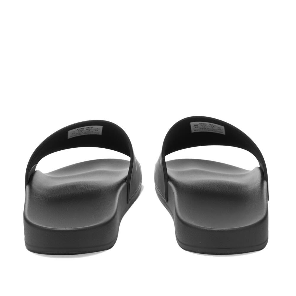 Balenciaga o1la1rc1a0824 Pride 22 Pool Slide Sandal Allover Logo Black Size US 14 / EU 47 - 3 Thumbnail