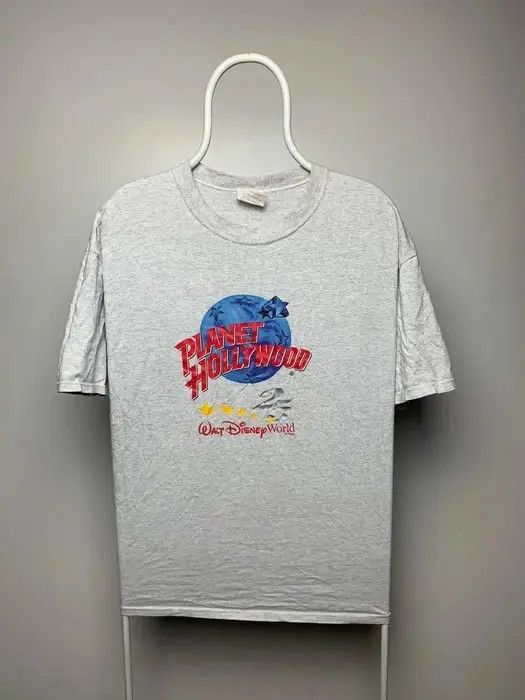Planet Hollywood Vintage planet Hollywood t-shirt 1991 size XL USA grey Size US XL / EU 56 / 4 - 1 Thumbnail