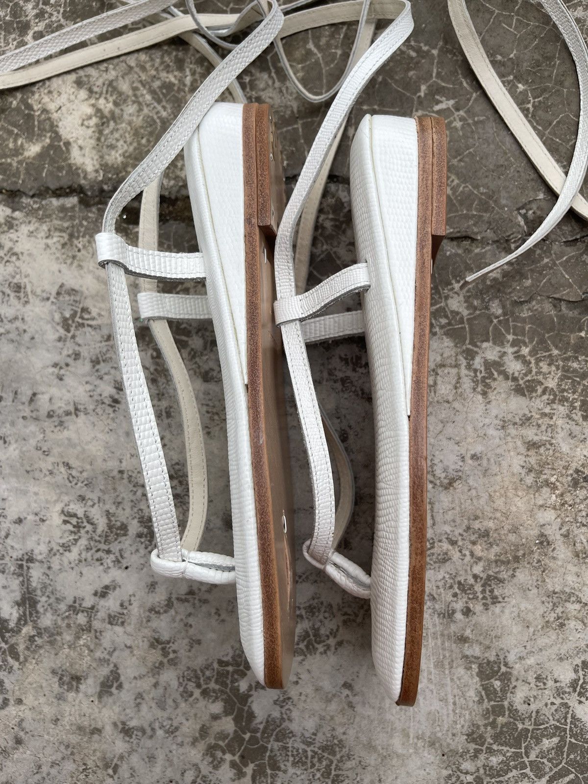 Japanese Brand Beautiful People Creations Tokyo Leather Sandal 36 Size US 6 / IT 36 - 4 Thumbnail