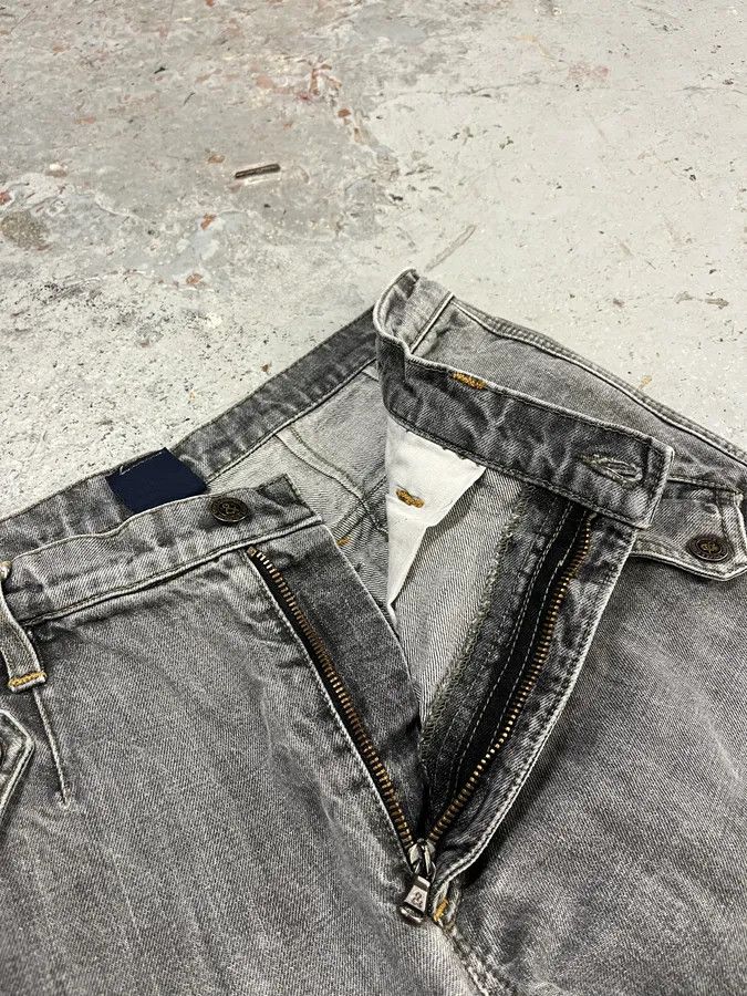 Dolce & Gabbana AW2004 Dolce & Gabbana Grey Cargo Double Knee Denim Jeans Size US 33 - 10 Thumbnail