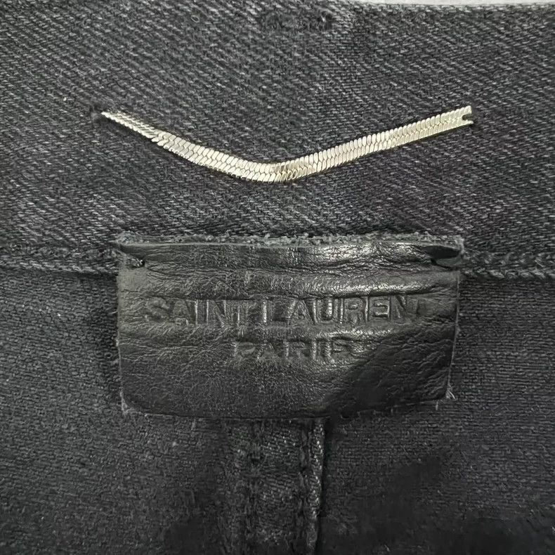 Yves Saint Laurent Saint LaruentD02 Black Washed jeans 2502-Nextarrow Size US 29 - 3 Thumbnail