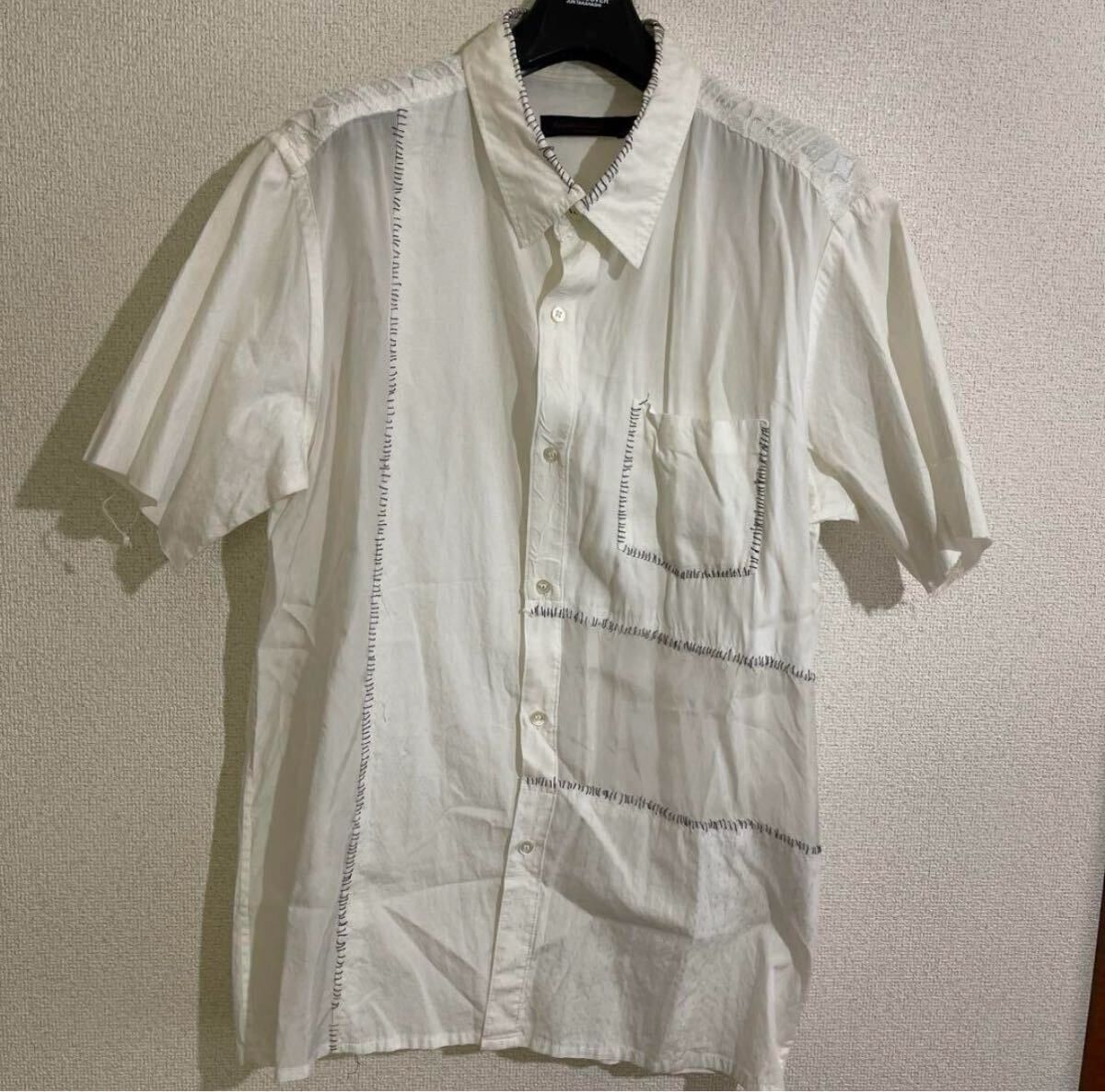 Undercover S/S 03 "Scab" Silk Hand-stitched Button-up Size US L / EU 52-54 / 3 - 3 Thumbnail