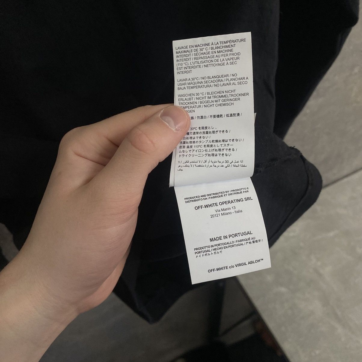 Off-White Off White Longsleeve Size US S / EU 44-46 / 1 - 14 Thumbnail