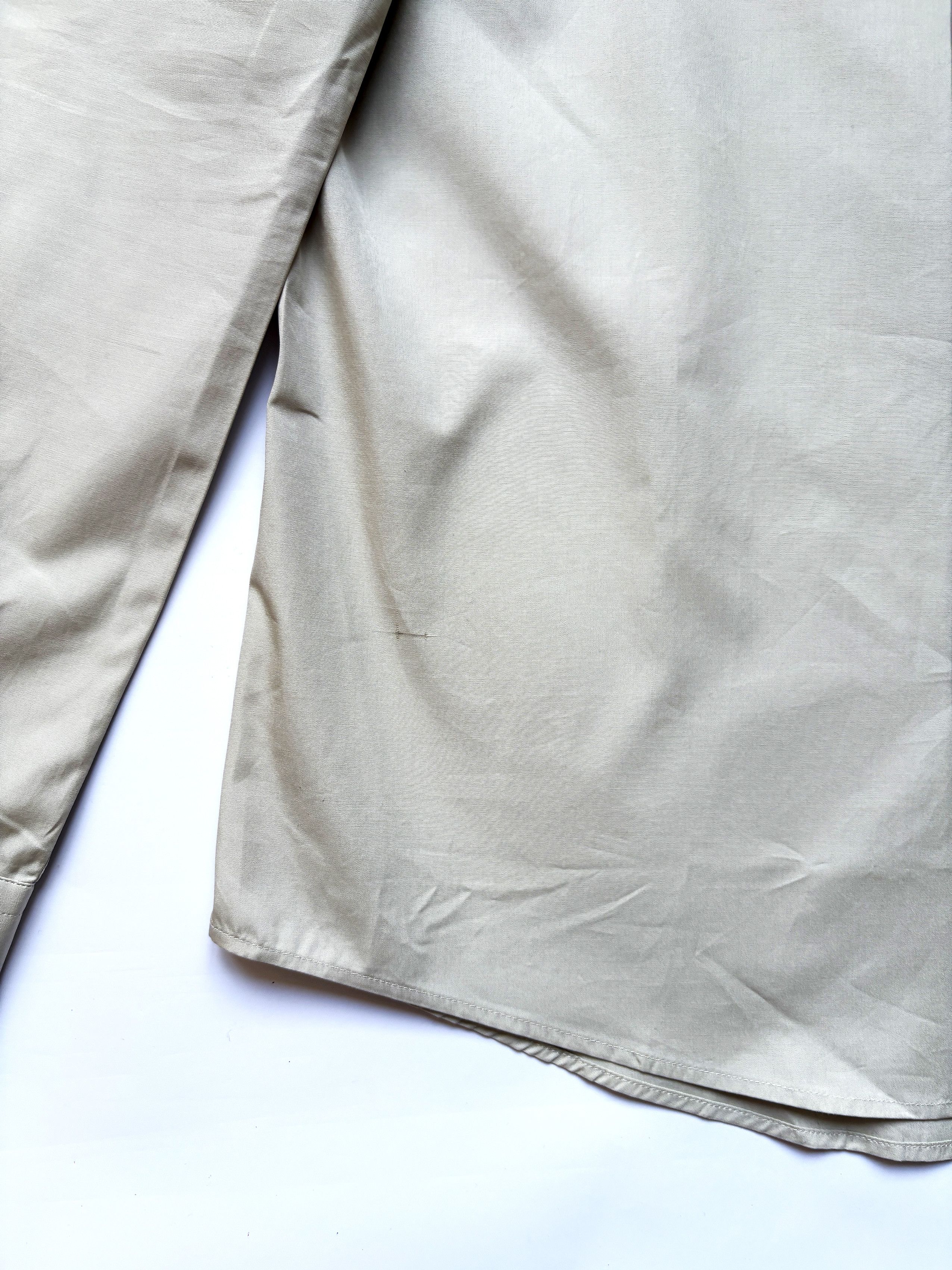 Burberry ⚡️QUICK SALE⚡️Burberry by Daniel Lee Beige Button Up Shirt Size US M / EU 48-50 / 2 - 9 Thumbnail