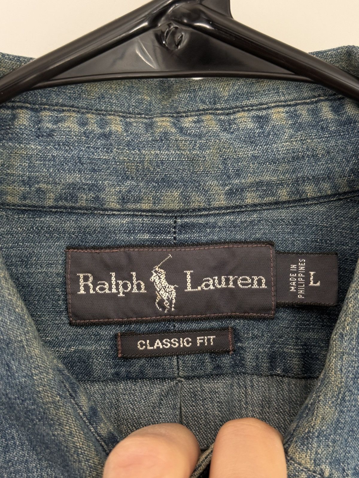 Polo Ralph Lauren Denim Button Up Size US L / EU 52-54 / 3 - 4 Thumbnail