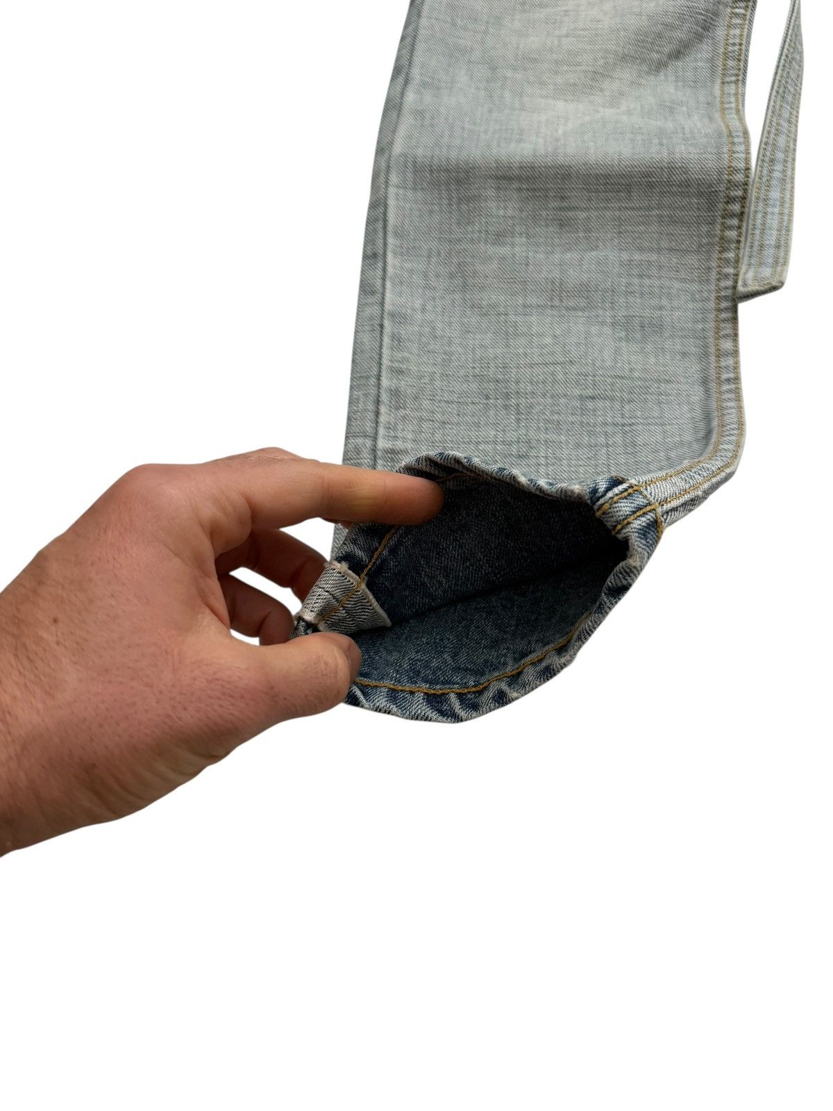 Fear of God Inside Out Belt Drawstring Denim Size US 28 / EU 44 - 4 Thumbnail