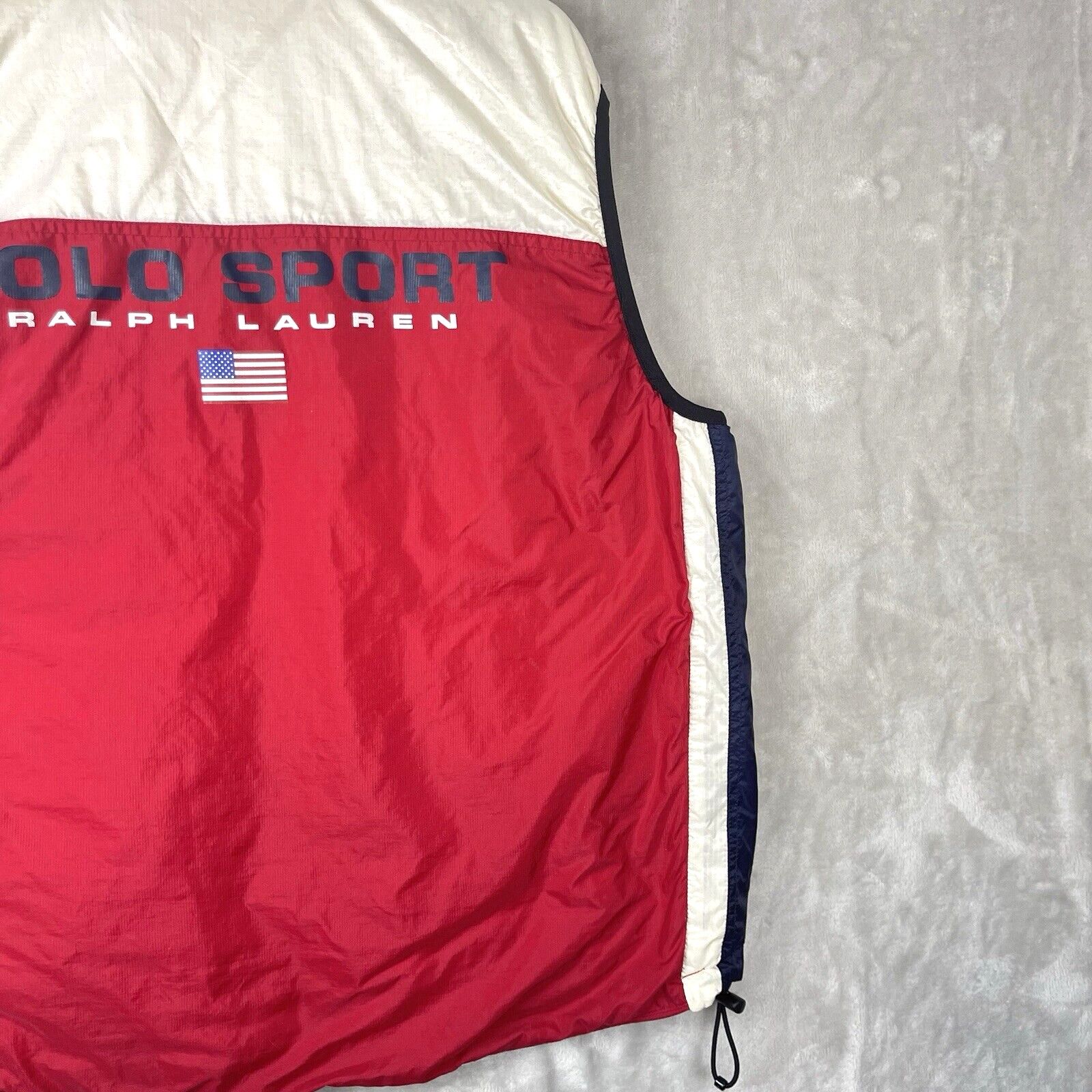 Ralph Lauren Vtg Polo Sport Ralph Lauren Reversible Puffer Vest XL 90s Size US XL / EU 56 / 4 - 14 Thumbnail