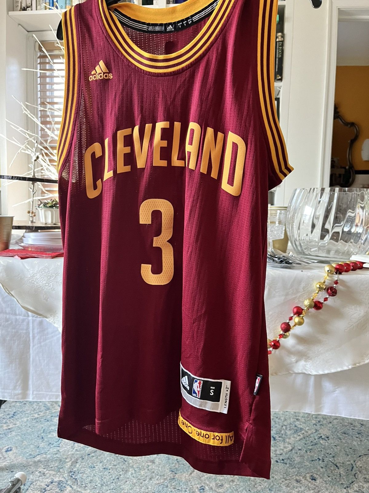 Adidas × NBA Cleveland Cavaliers adidas - Isaiah Thomas #3 Size US S / EU 44-46 / 1 - 1 Thumbnail