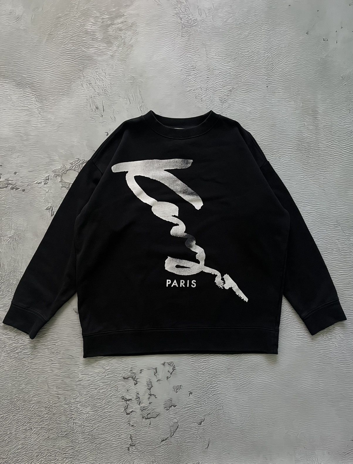 Kenzo Kenzo Paris Sweatshirt Avant Garde Style Black Size US S / EU 44-46 / 1 - 3 Thumbnail