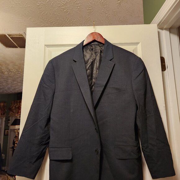 Kenneth Cole Kenneth Cole men's multicolor 98%wool sport coat blazer 46S Size 46S - 1 Thumbnail