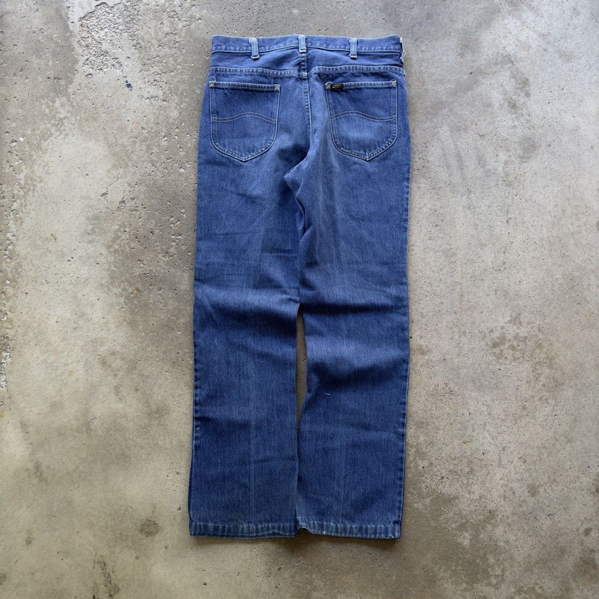 80s Lee Riders Bootcut Faded Denim Jeans ERD Grunge